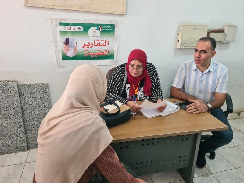 فحص 500 مريض في قافلة طبية مجانية بعزبة أسكوت بالإسكندرية