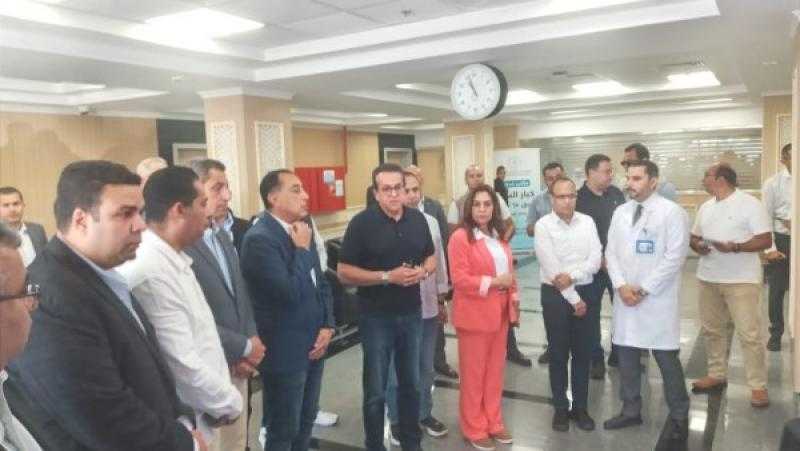رئيس الوزراء يتفقد مستشفى دار صحة المرأة والطفل بالسويس
