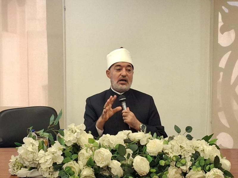 مفتي الجمهورية يلقي محاضرة بعنوان ”منهج التعامل مع الإلحاد والملحدين” بأكاديمية الأزهر العالمية