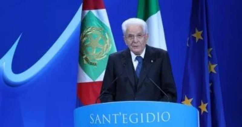 الرئيس الإيطالي: نُقدر جهود شيخ الأزهر في نشر السلام وتعزيز الأخوة الإنسانية