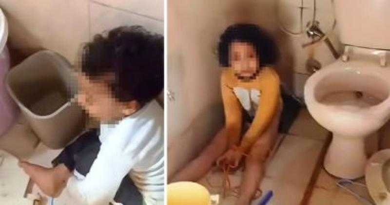 إخلاء سبيل الأم المتهمة بتعذيب طفليها فى طنطا