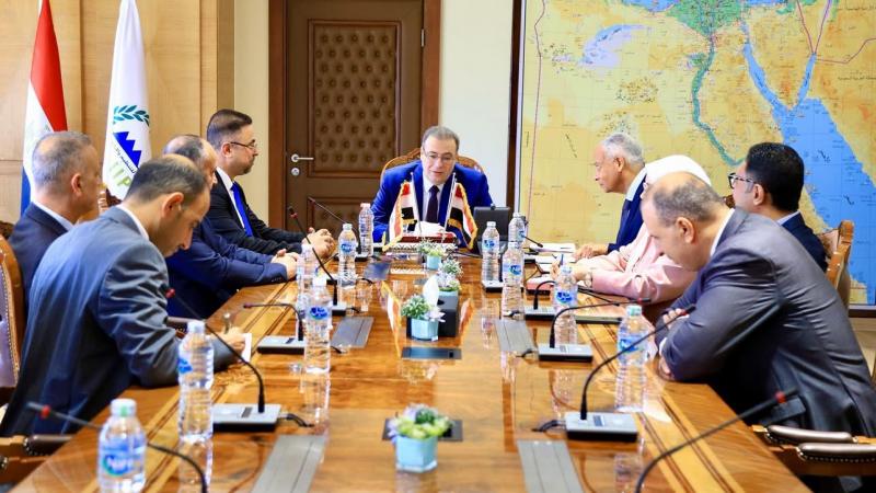 التنظيم والإدارة يبحث التعاون مع مجلس الخدمة العامة الاتحادي بالعراق