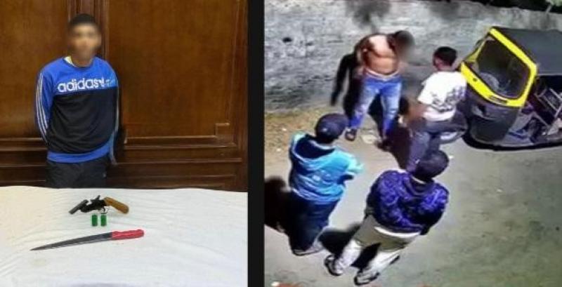 ضبط مسلح يعتدي على سائق توك توك بسبب الخلاف على الأجرة بالجيزة