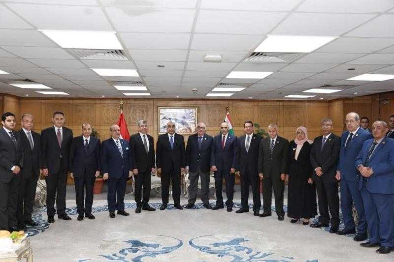 تفاصيل زيارة وزير العدل لهيئة قضايا الدولة والنيابة الإدارية