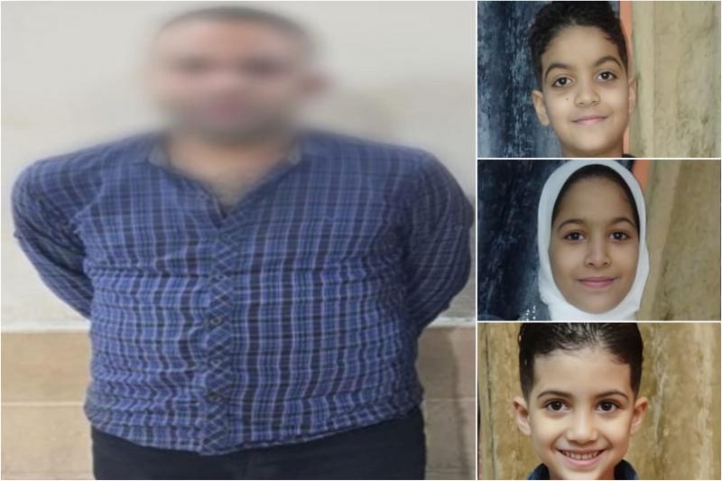 جريمة بشعة في فيصل.. حبس المتهم بقتل أم وأطفالها الثلاثة 4 أيام