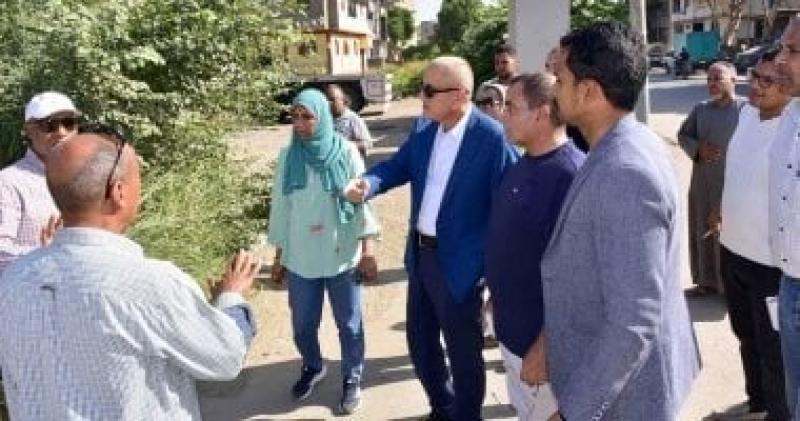 جولات لمحافظ الأقصر لمتابعة تطورات العمل بمشروعات حياة كريمة