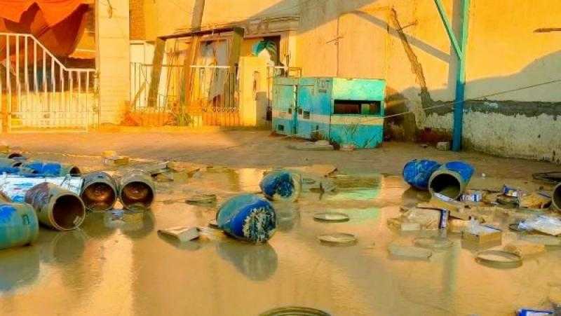 ارتباك في حركة النقل والمواصلات بسبب انقلاب سيارة مواد غذائية بخط”طنطا ـ المحلة ”