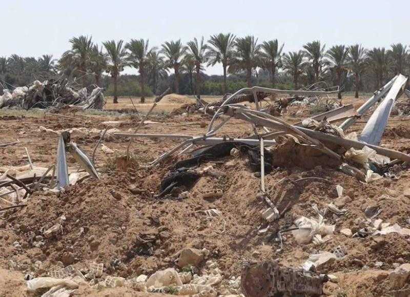 زراعة غزة توثق كلفة العدوان بالأرقام: الاحتلال دمر مساحات هائلة من الأراضي