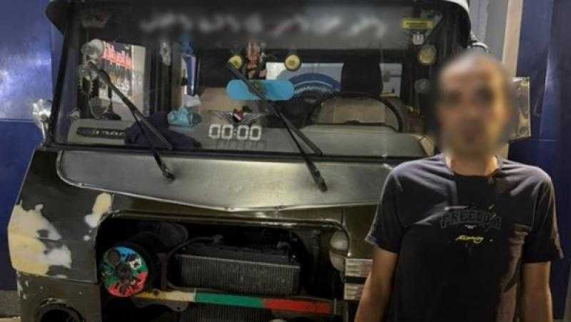 ضبط سائق ميكروباص تعدى على قائد سيارة نقل بالقليوبية