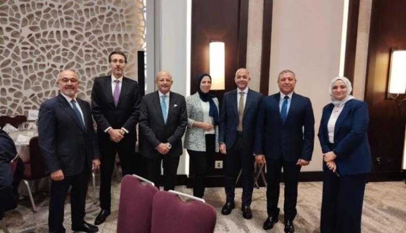 بنك التنمية الصناعية يشارك في جلسة نقاشية لجمعية الأعمال المصرية البريطانية «صور»