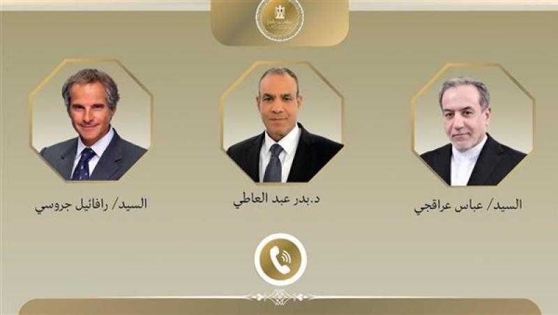 اتصالات لوزير الخارجية مع نظيره الإيراني ومدير الوكالة الدولية للطاقة الذرية