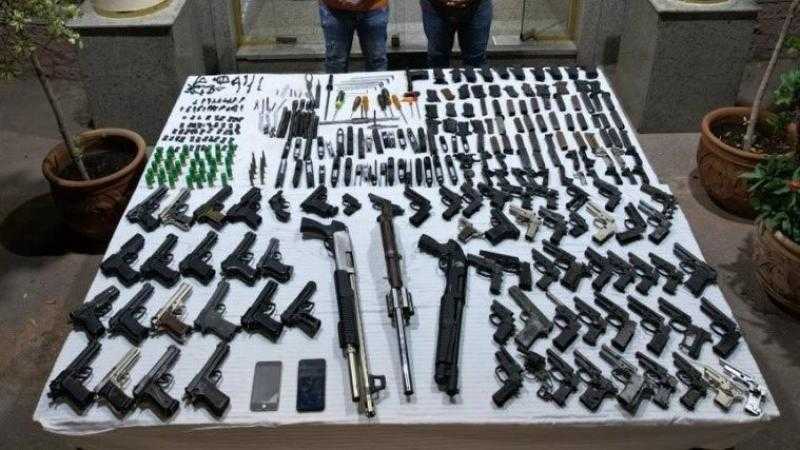 ضبط صاحب ورشة تصنيع أسلحة نارية غير مرخصة وأدوات تصنيع في حملة بالغربية