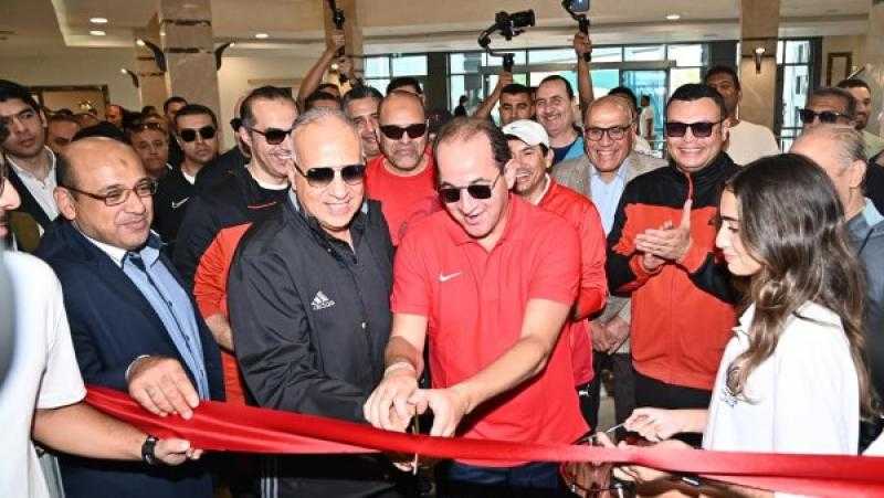وزير الري يشارك في احتفال افتتاح نادي النادي