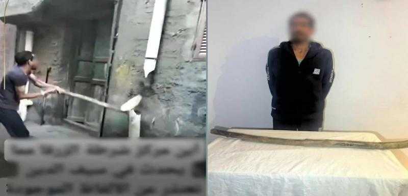 بعد تداول فيديو على فيسبوك.. القبض على متهم بالبلطجة وتخريب ماسورة مياه في دمياط