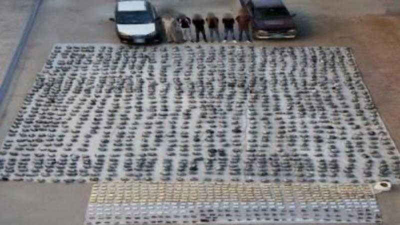 قيمتها 150 مليون جنيه.. الداخلية تحبط محاولة جلب 2 طن مخدرات