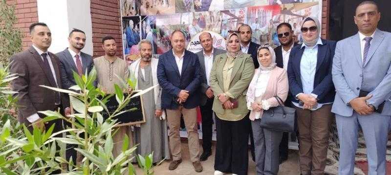 رئيس هيئة تنمية الصعيد يقوم بجولة ميدانية لتفقد المشروعات التنموية التي تنفذها الهيئة بمحافظة سوهاج