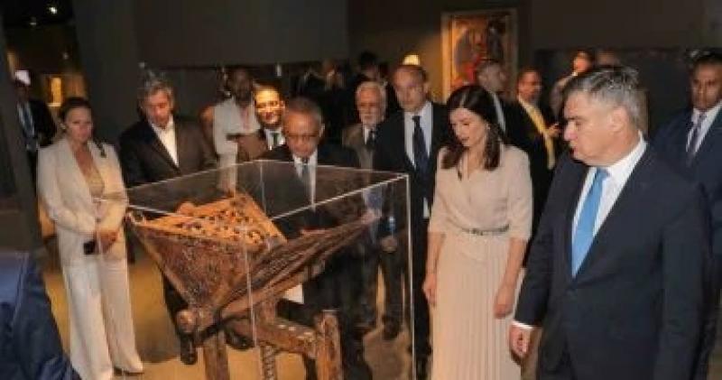 رئيس كرواتيا: المتحف المصرى الكبير يمثل حضارة فريدة عبر التاريخ