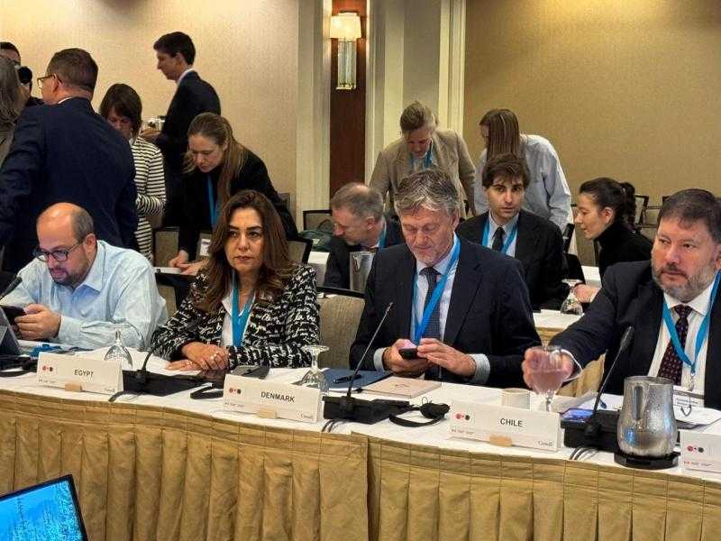 منال عوض تشارك فى الجلسة الرسمية للاجتماع الوزاري بمشاركة كوكبة من وزراء البيئة حول العالم