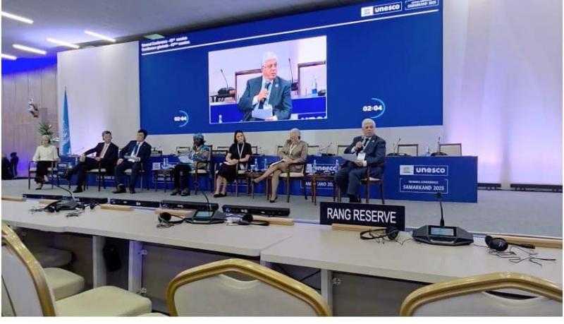 وزير التعليم العالي يشارك في جلسة وزارية بعنوان ”مهارات من أجل مستقبل مستدام”