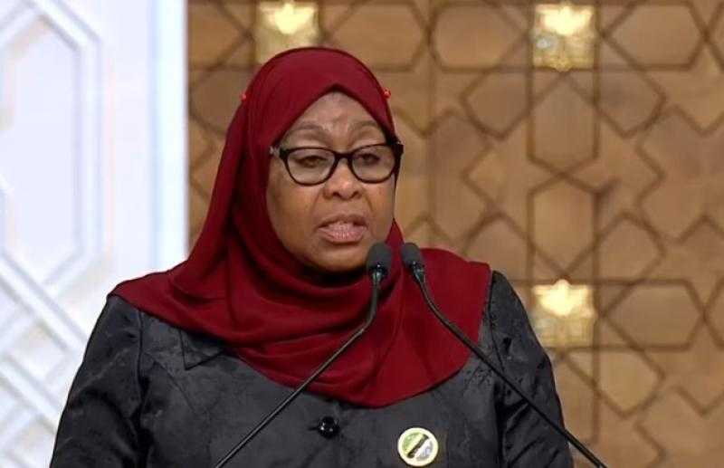 سامية صولوحو حسن تؤدي اليمين الدستورية رئيسة لتنزانيا