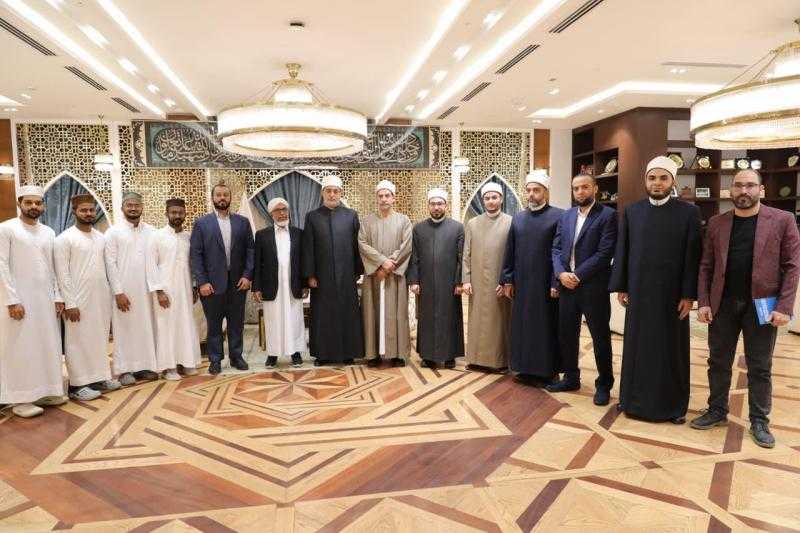 المفتي يستقبل نائب رئيس جامعة دار الهدى الإسلامية بالهند لبحث تعزيز التعاون المشترك
