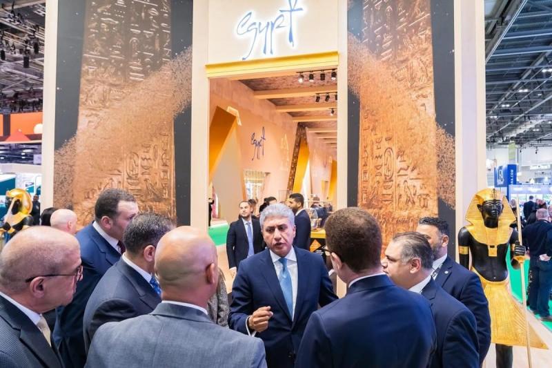 وزير السياحة والآثار يفتتح الجناح المصري المُشارك في بورصة لندن الدولية للسياحة (WTM2025) ثاني أكبر بورصة سياحية دولية