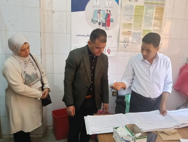 وكيل صحة الأقصر يتابع سير الأعمال في المنشآت الصحية