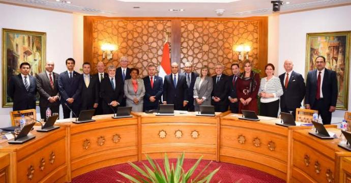 وزير الخارجية يجتمع بسفراء دول أمريكا اللاتينية والوسطى والكاريبي