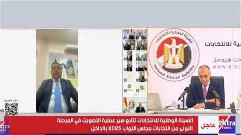 رئيس اللجنة العامة ببني سويف: إقبال كثيف ببعض اللجان والتصويت يتم بلا معوقات