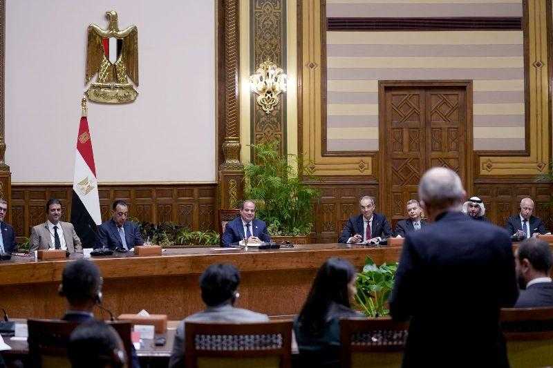 الرئيس السيسي: الدولة حريصة على دعم المستثمرين وتذليل العقبات أمامهم