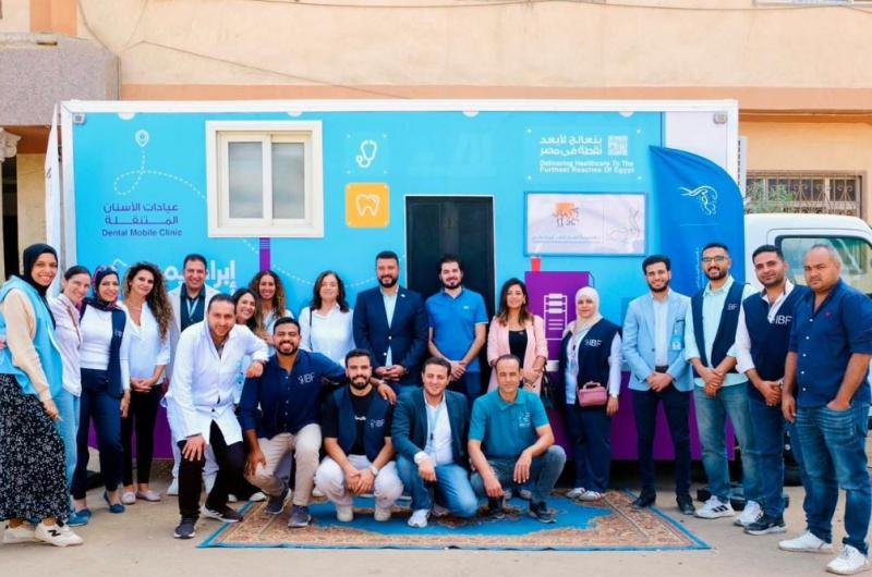 مؤسسة البنك التجاري الدولي ومؤسسة إبراهيم بدران يحتفلان بافتتاح عيادة الأسنان المتنقلة ضمن مشروع ”أطفالنا مستقبلنا”