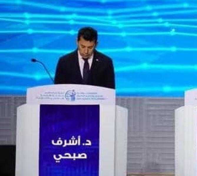 وزير الشباب والرياضة يشارك في الجلسة الافتتاحية الحوارية للمجموعة الوزارية