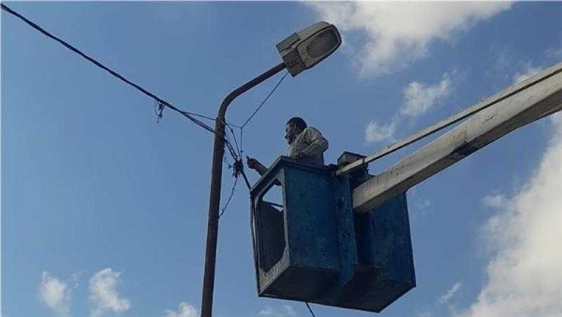 محافظ الإسكندرية يوجه برفع كفاءة الإضاءة العامة وصيانة شبكات الكهرباء