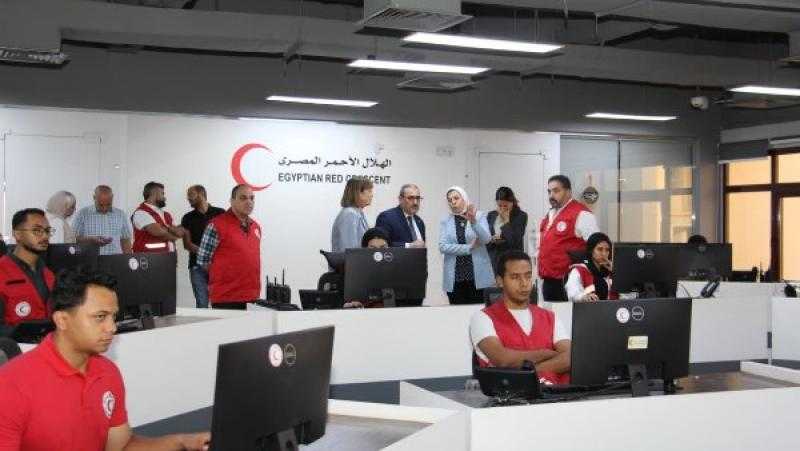 الأمم المتحدة تبحث مع الهلال الأحمر دعم الجهود الإنسانية في غزة