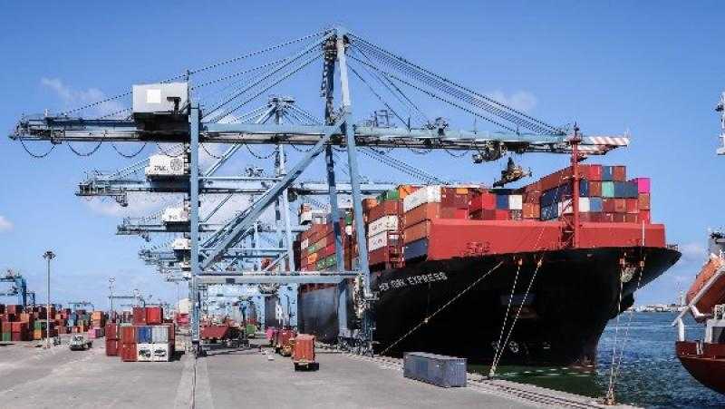 تداول 27 سفينة للحاويات والبضائع العامة بميناء دمياط