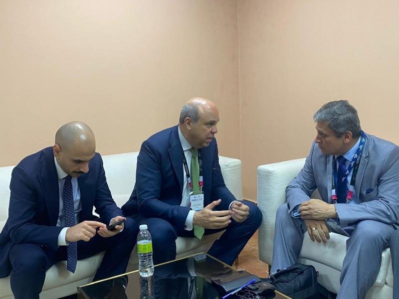 وزير الطيران المدني يعقد لقاءات ثنائية رفيعة المستوى مع عدد من وزراء ورؤساء هيئات الطيران المدني لتعزيز التعاون الدولي