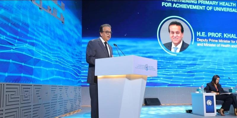 هيئة التأمين الصحي الشامل تنظم جلسة نقاشية رفيعة المستوى لتعزيز الرعاية الأولية ضمن فعاليات المؤتمر العالمي للسكان والصحة والتنمية البشرية