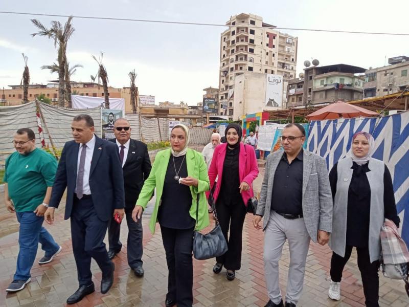 وكيل وزارة شباب رياضة الدقهلية تتفقد انتخابات نادي المنصورة