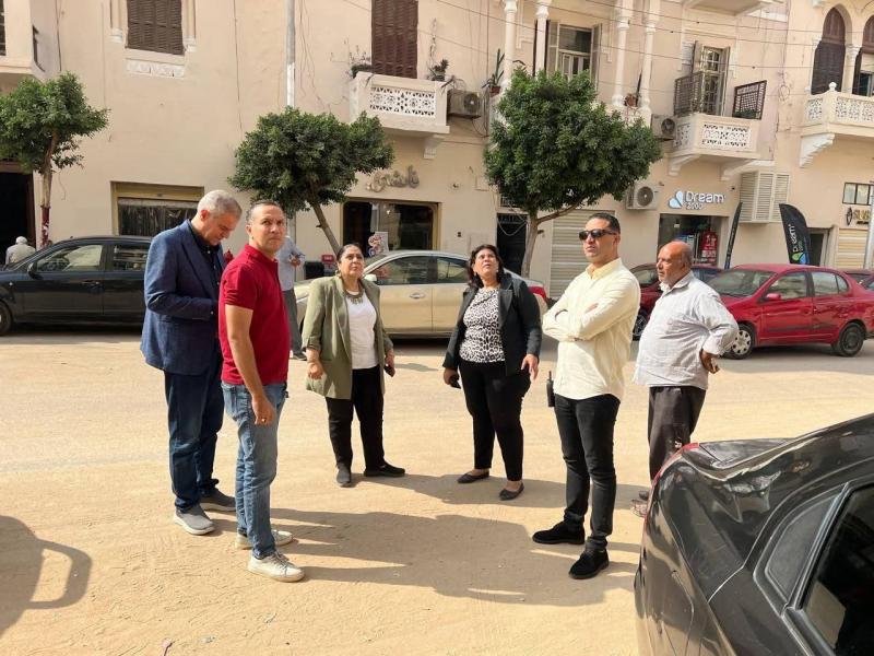 نائبة محافظ القاهرة تتفقد تطوير شارع إبراهيم باشا بالكوربة