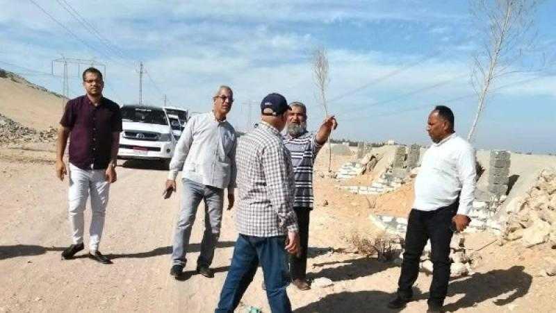 محافظ أسيوط يتابع أعمال توسعة طريق الضغط العالي بديروط