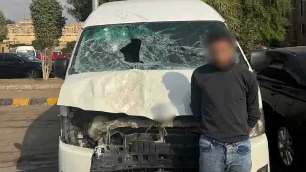 القبض على سائق ميكروباص صدم شخصا في القطامية