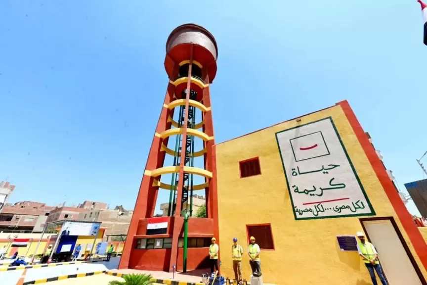 الانتهاء من محطة مياه نهطاي الارتوازية ضمن حياة كريمة في الغربية