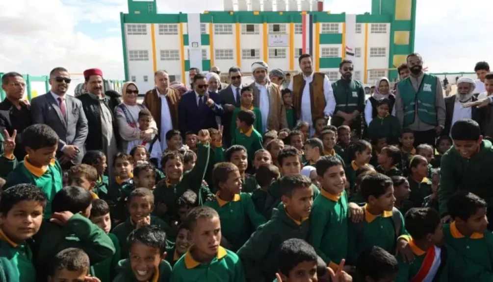 بدعم البنك الأهلي المصري.. افتتاح مدرسة أولاد مازن للتعليم الأساسي بالنجيلة بمطروح