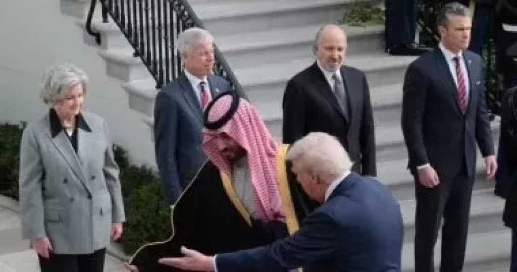ترامب في مستهل لقائه ولي العهد السعودي: فخور بجهود الأمير في مجال حقوق الإنسان