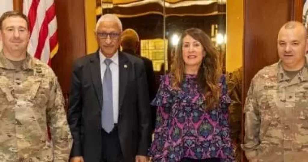 السفيرة الأمريكية تثمن الدور التاريخى لمصر باستضافة قمة شرم الشيخ للسلام