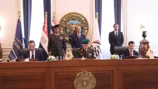 توقيع بروتوكول تعاون بين وزارة الاتصالات والأكاديمية العسكرية المصرية وصندوق تحيا مصر لتنفيذ مبادرة” الرواد الرقميون”