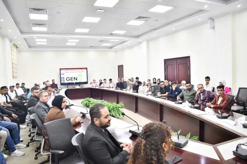 نائب وزير التعليم العالي يلتقي فرق برنامج GEN Z المؤهلة لمرحلة التأسيس والاستثمار