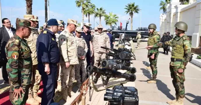 بدء فعاليات التدريب المشترك «ميدوزا -14» بجمهورية مصر العربية