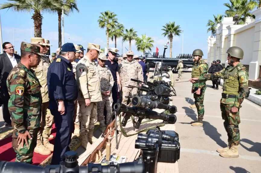 بدء فعاليات التدريب المشترك «ميدوزا -14» بجمهورية مصر العربية