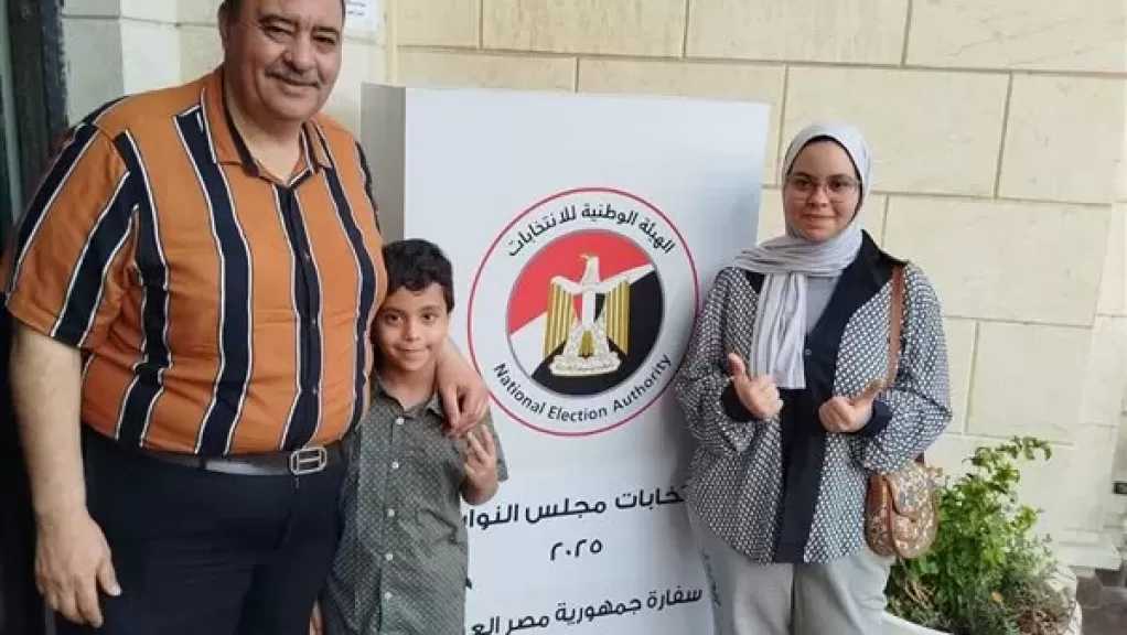 استمرار توافد المصريين في البحرين على لجان التصويت بانتخابات مجلس النواب